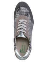 ELENA EDEN Schn&uuml;rschuh mit Leder-Bes&auml;tzen 