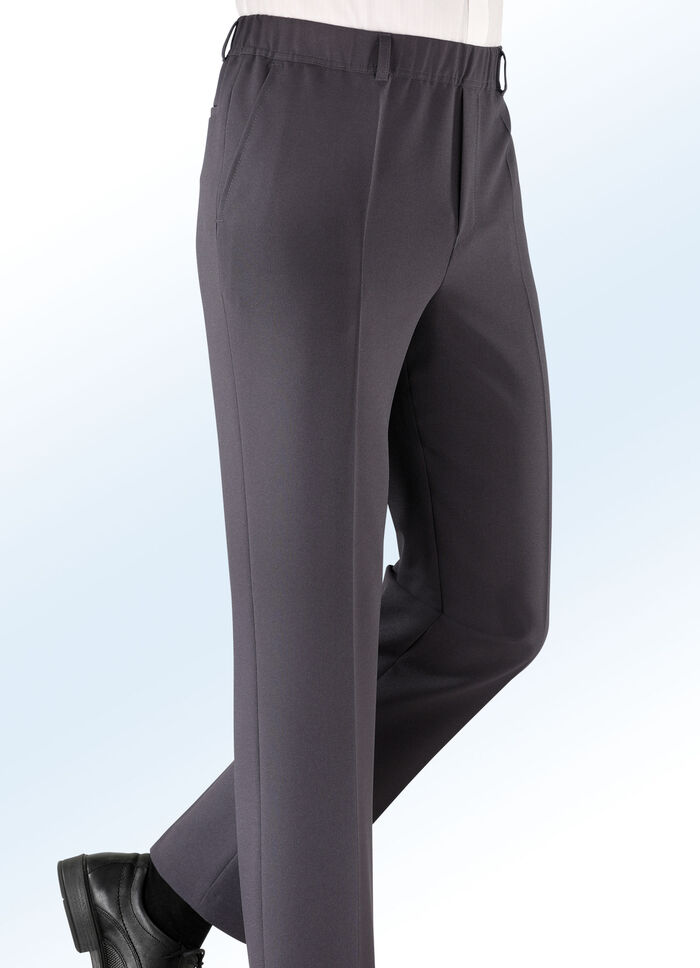 Schlupfhose von «Klaus Modelle» in 4 Farben  DUNKELGRAU
