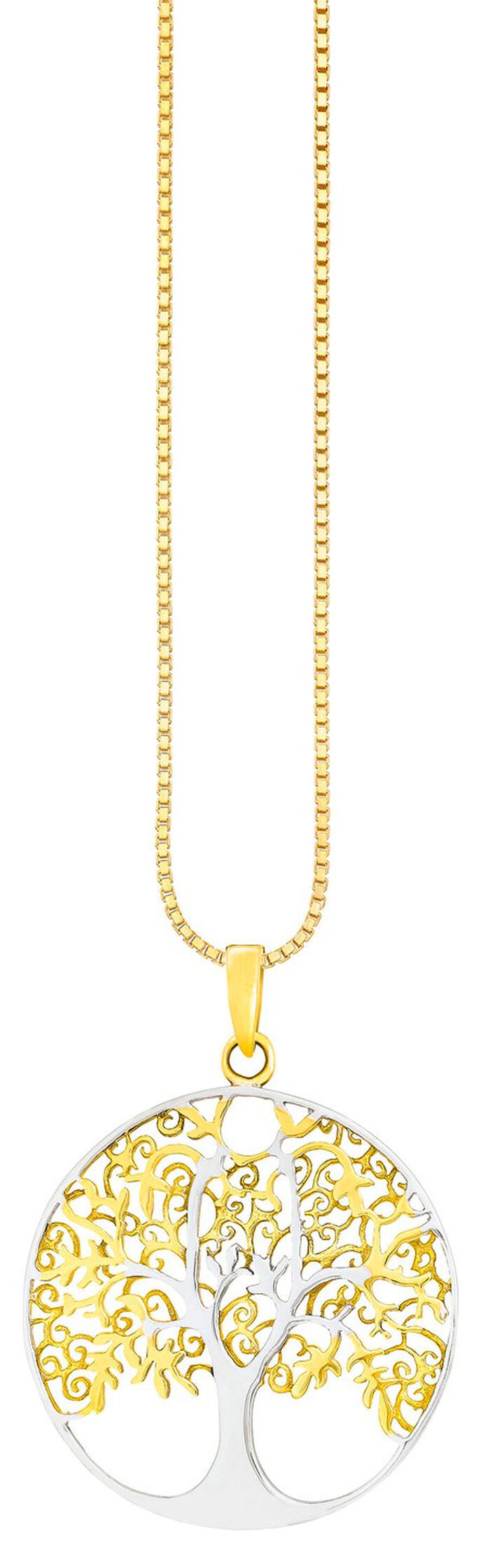 Lebensbaum-Anh&auml;nger aus Silber 