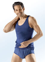 Viererpack Slips mit Alloverdessin 