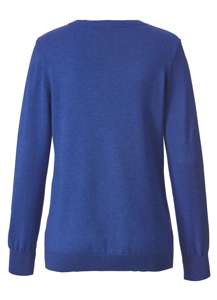 Pullover mit Modal-Anteil BLAU
