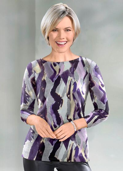 Pullover in Feinstrick 