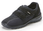Bequeme Damen-Klettschuhe, Weite H, mit herausnehmbarem Fussbett SCHWARZ