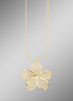 Entz&uuml;ckender Blumen-Anh&auml;nger mit Ankerkette 