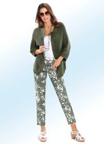 Strickjacke mit weiten Raglan&auml;rmeln OLIV