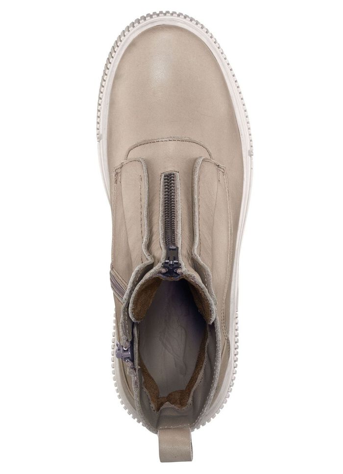 Libelle Bootie aus Nappaleder mit Zier-Reissverschluss 