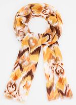 Schal mit Fantasiedessin 