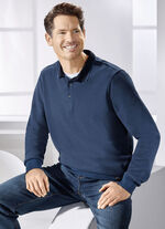 Poloshirt von &laquo;Milano Italy&raquo; DUNKELBLAU
