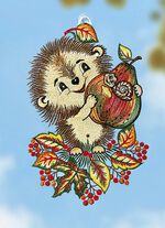 Fensterbild &laquo;Igel&raquo; 