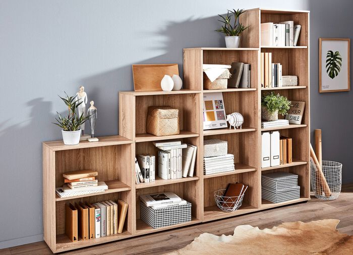 Klassische Regal-Serie mit Kunststofff&uuml;ssen 