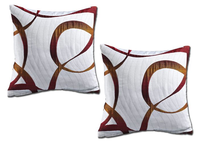 Tagesdecke & Kissenbez&uuml;ge in modernem Dessin TERRA