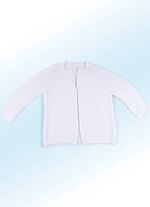 Strickjacke WEISS