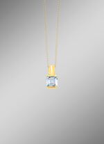 Einzigartiger Anh&auml;nger mit Blautopas 