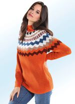 Pullover mit Norwegermuster 
