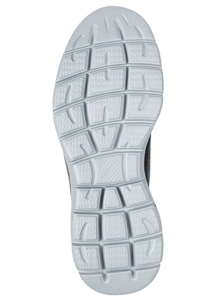 SKECHERS, Herren-Sneaker, mit geformter Slip-Ins Fersenplatte ANTHRAZIT