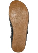 Andrea Conti Clog aus weichem Nappaleder SCHWARZ