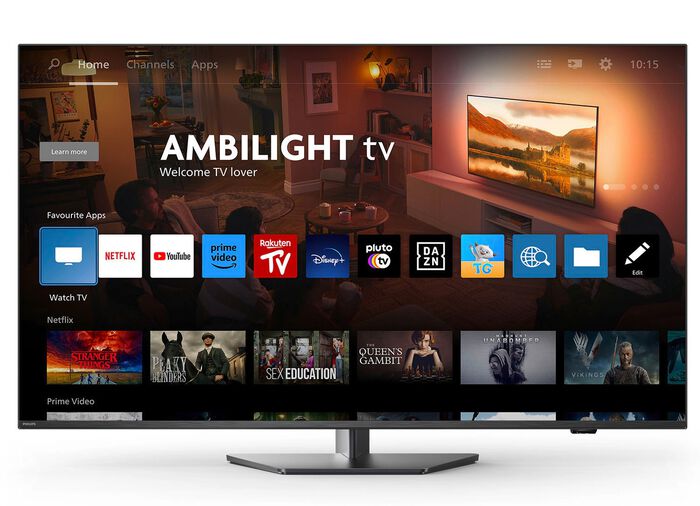 Philips The One 4K Ultra-HD Ambilight-LED-TV ANTHRAZIT