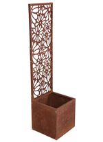 Pflanzkasten mit Spalier 