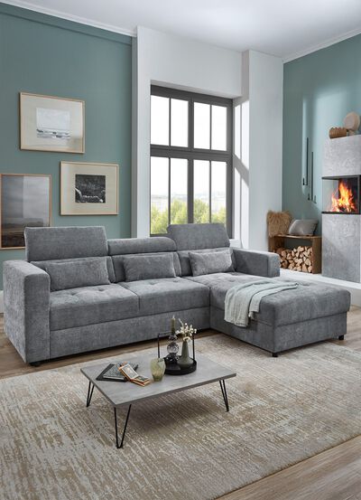 Polsterecke mit Bettfunktion 