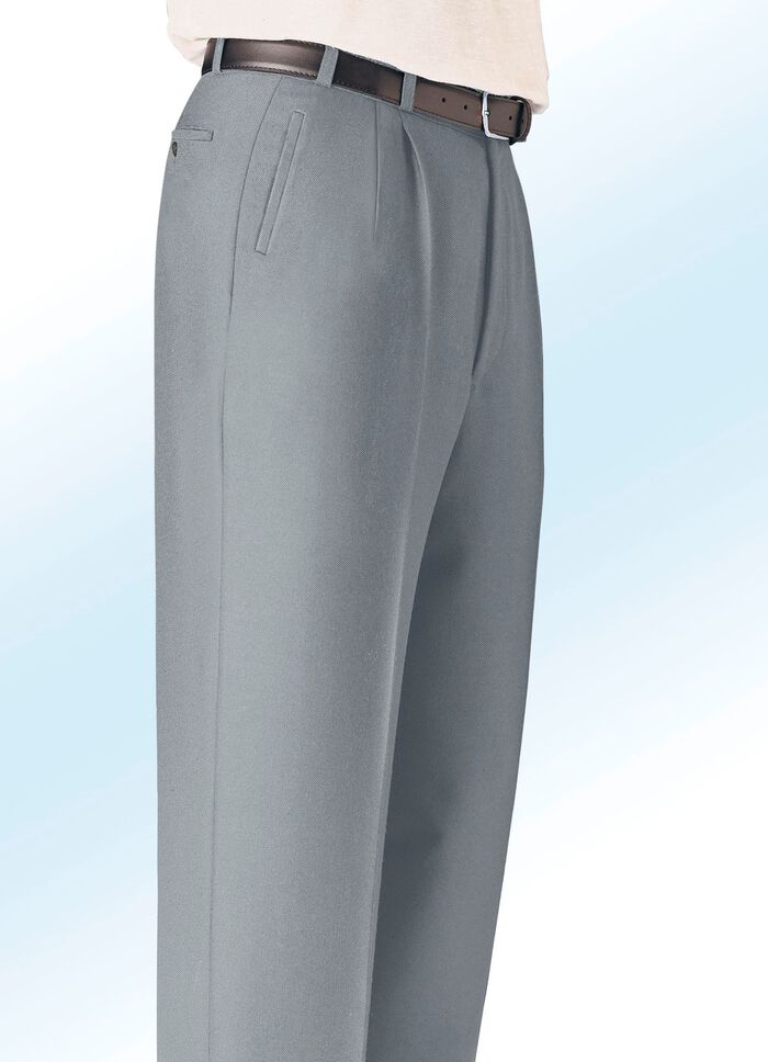 &laquo;Klaus Modelle&raquo;-Hose mit seitlichen Paspeltaschen 