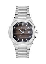 Quartz-Herrenuhr aus Edelstahl 