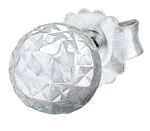 Ohrstecker mit facettierten Kugeln 