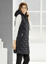 Funktions-Longweste mit geklebten Kammern 