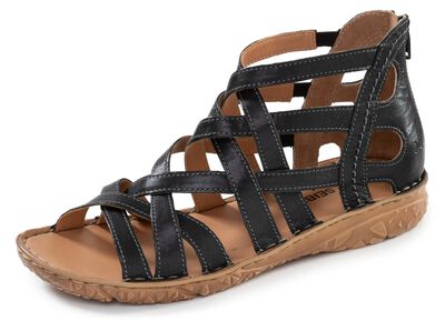Josef Seibel, sommerliche Damen-Sandalen, Weite G, aus Leder 