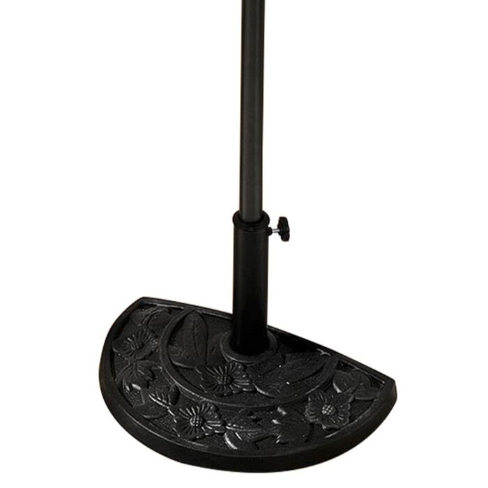 Balkonschirmfuss, halbrund 