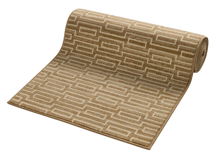 Kombistarke Läufer mit rutschhemmender Rückseite BEIGE