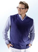 Pullunder mit V-Ausschnitt in 5 Farben MARINE