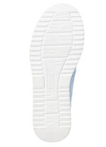 Waldläufer Sneaker mit Glitzersteinchen HIMMELBLAU