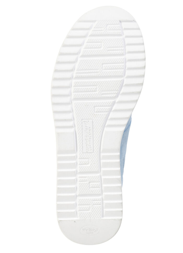 Waldläufer Sneaker mit Glitzersteinchen HIMMELBLAU