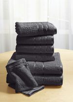 Weiche Walkfrottier-Handt&uuml;cher aus dichtem Schlingenflor 