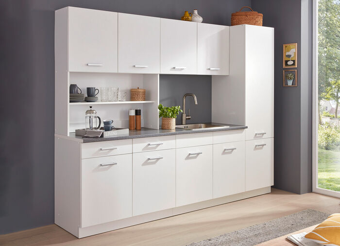 Zeitlos schöner Seitenschrank WEISS