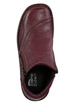 ELENA EDEN, klassische Damen-Boots, mit herausnehmbarem Fussbett BORDEAUX