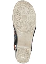 Gemini Sandalette mit raffinierten, bunten Flechtdurchz&uuml;gen 