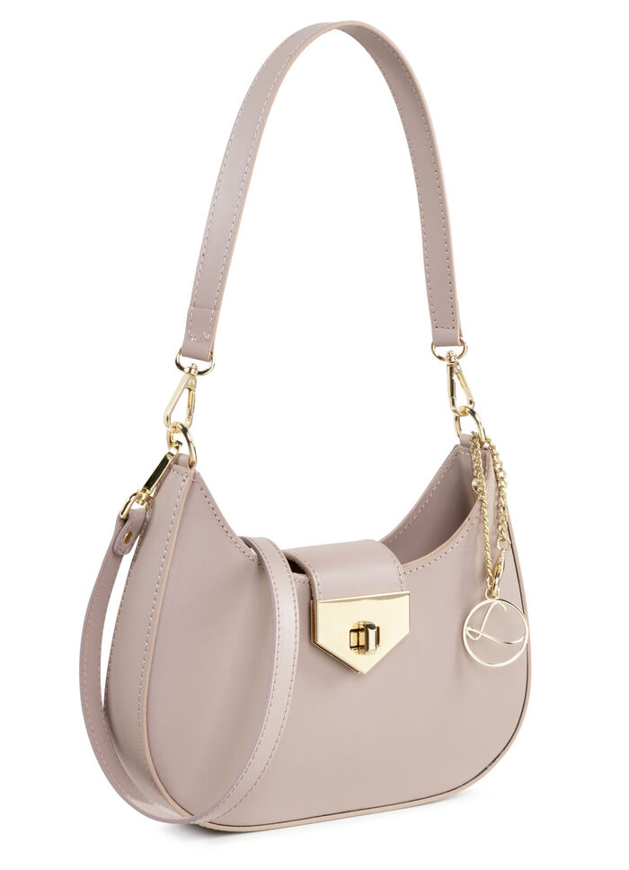 Laurina Tasche aus Kalb-Nappaleder TAUPE