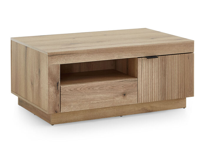 Couchtisch mit 2 Türen und Schublade 