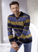 Poloshirt mit kurzem Reissverschluss 