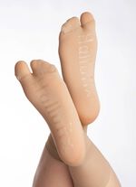 Zehentrenner-S&ouml;ckchen mit Anti-Rutsch-Profil 