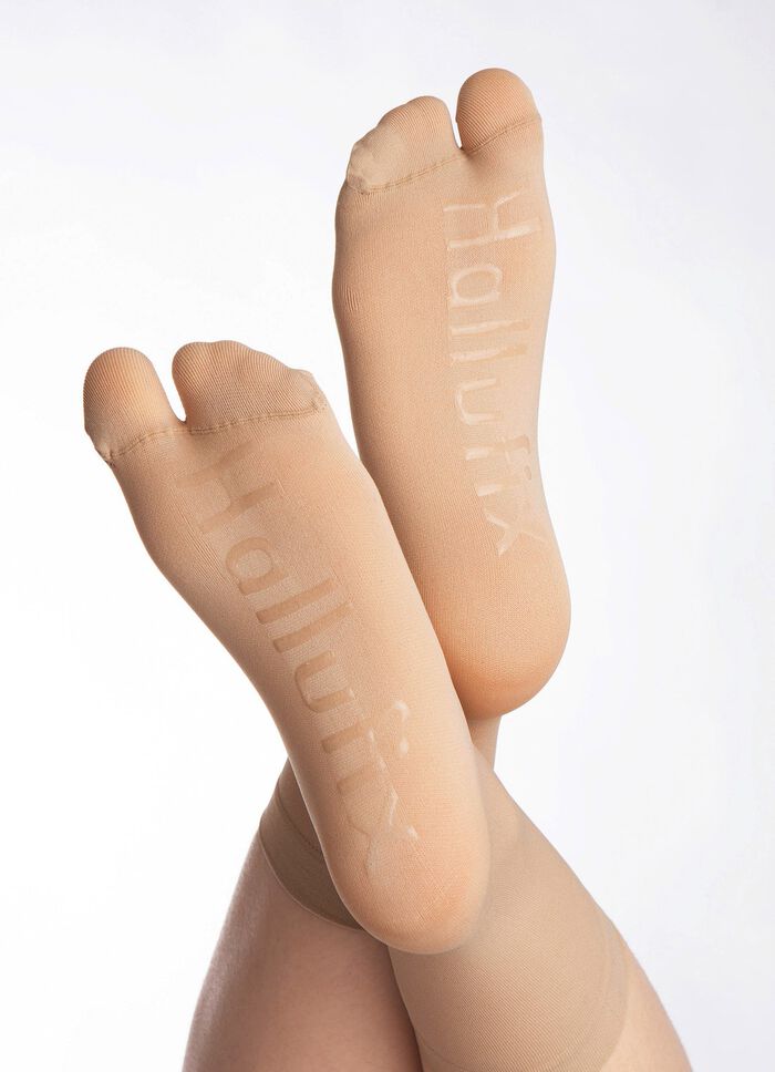 Zehentrenner-S&ouml;ckchen mit Anti-Rutsch-Profil 