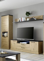 Wandboard EICHE-SCHWARZ