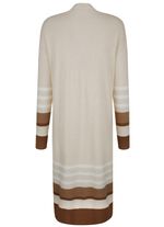 Long-Strickjacke mit Kaschmir 