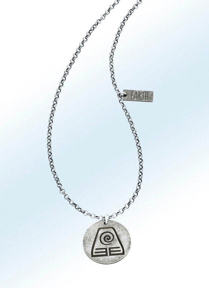 Element-Anhänger Erde mit Kette