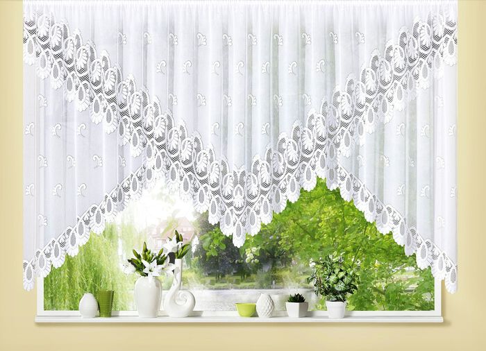 Aussergew&ouml;hnlicher Kuvertvorhang mit Automatikfaltenband 