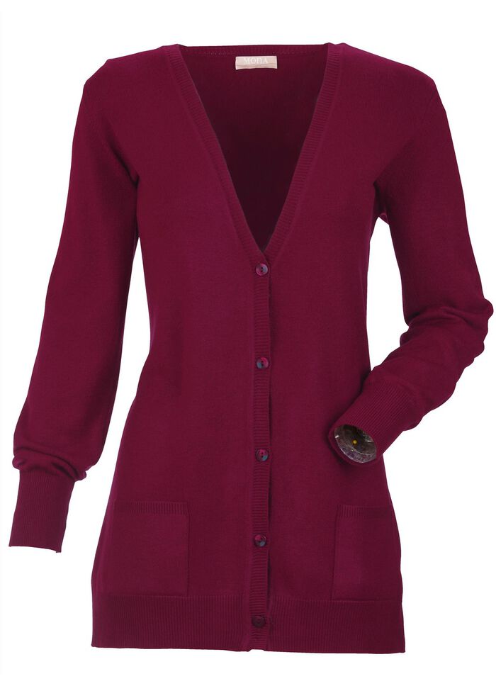 Strickjacke mit Modal  