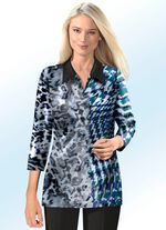 Poloshirt mit Teilungsnaht im R&uuml;ckteil 