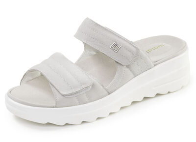 Waldl&auml;ufer, bequeme Damen-Pantoletten, Weite H, mit herausnehmbarem Fussbett 