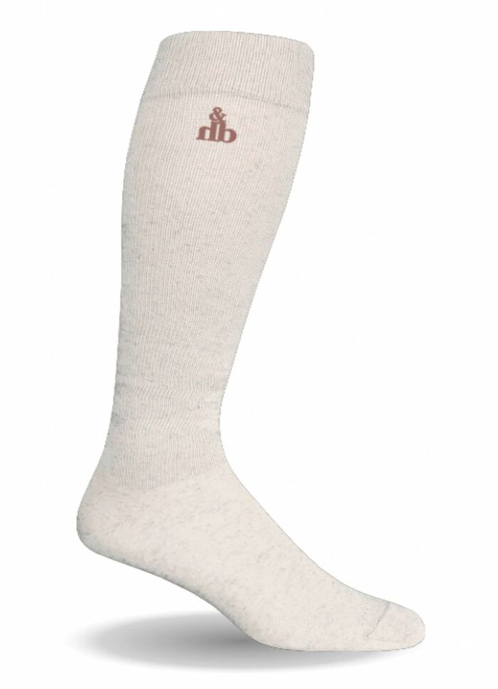 Atmungsaktive Wohlf&uuml;hl-Socken oder Kniestr&uuml;mpfe f&uuml;r Damen und Herren NATUR